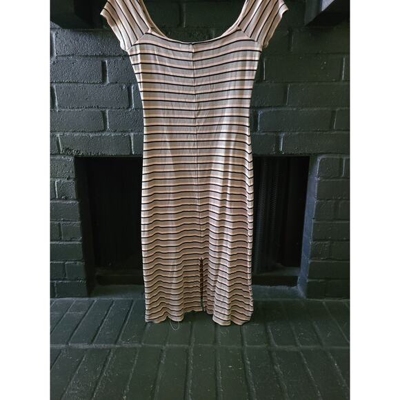 Women"s XS striped Bodycon Volcom dress - Picture 4 of 7